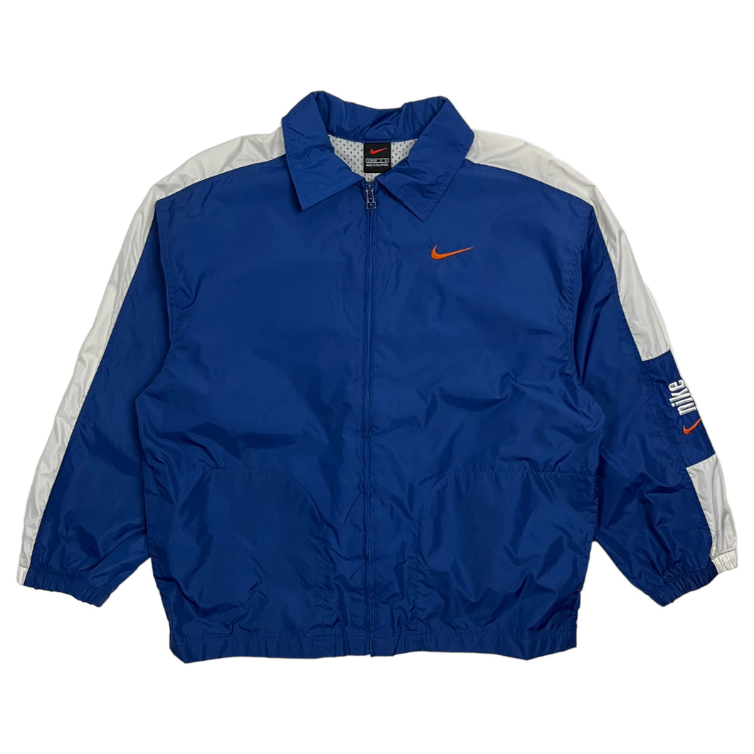 Nike Two Tone Zip Up Wind Breaker - Size M