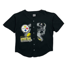 Load image into Gallery viewer, 1996 Pittsburgh Steelers NFL Baseball Jersey - Size L
