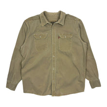 Load image into Gallery viewer, Levi's Heavyweight Khaki Button Up Shirt - Size XL
