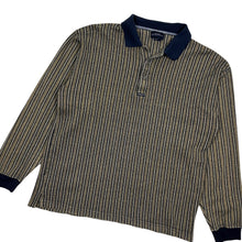 Load image into Gallery viewer, Givenchy Activewear Striped Polo Long Sleeve - Size L
