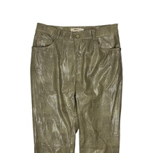 Load image into Gallery viewer, Women&#39;s Faux Snake Skin Low Rise Flared Pants - Size XS/S
