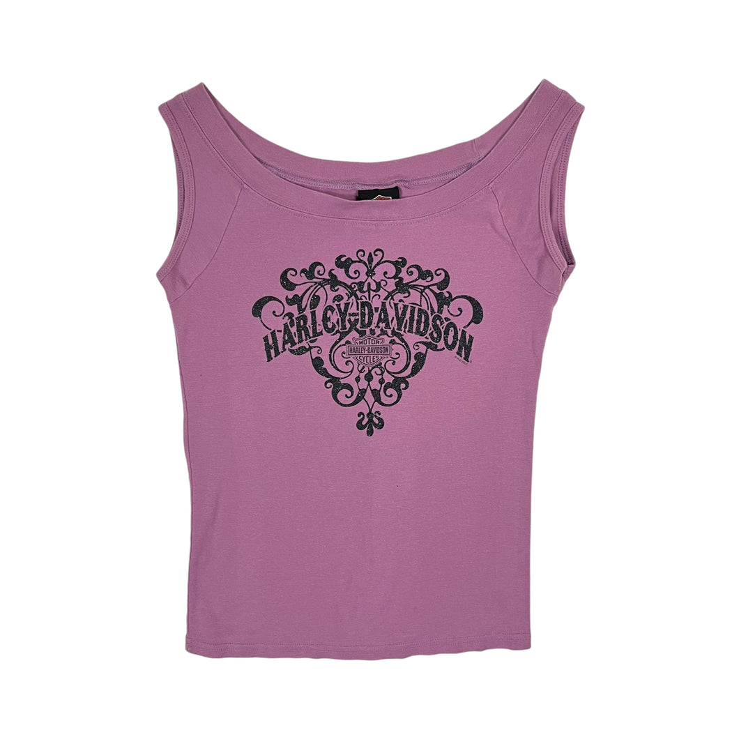 Women's Harley-Davidson Sparkle Fleur De Lis Tank - Size L