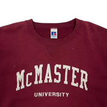 Load image into Gallery viewer, Russell McMaster University Crewneck Sweatshirt - Size XL/XXL
