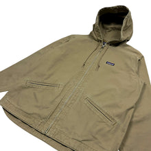 Load image into Gallery viewer, Patagonia Hooded Canvas Work Jacket - Size L
