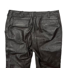 Load image into Gallery viewer, Women&#39;s Gap Leather Low Rise Trousers - Size M/L
