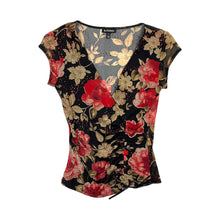 Load image into Gallery viewer, Women's Le Chateau Floral Sheer Top - Size S/M
