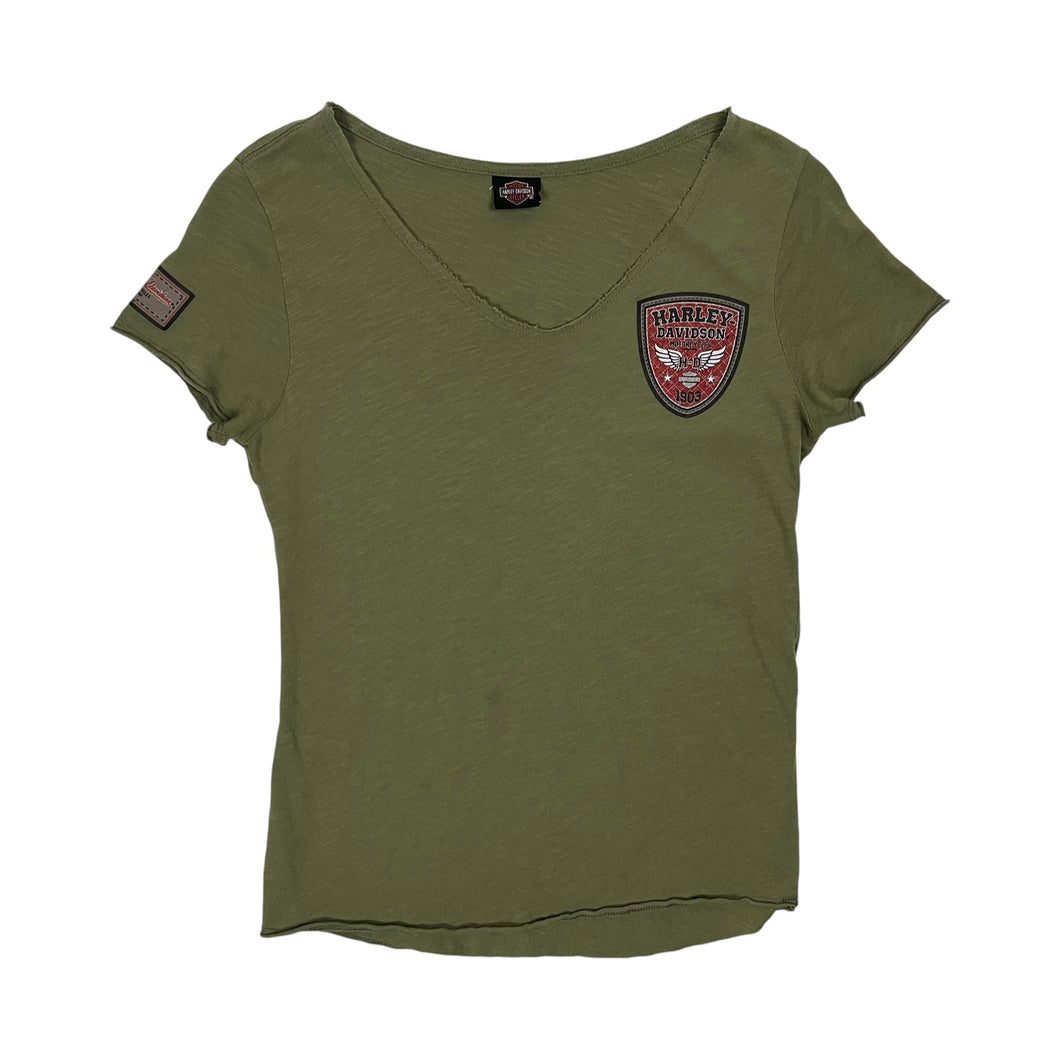 Women's Harley-Davidson Army Inspired Tee - Size L