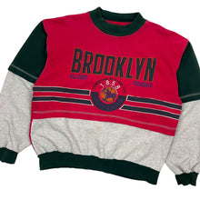 Load image into Gallery viewer, Brooklyn Colour Blocked Crewneck Layered Sweatshirt - Size M
