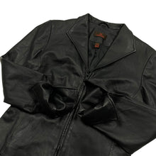 Load image into Gallery viewer, Women&#39;s Danier Leather Bomber Jacket - Size M/L
