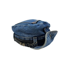 Load image into Gallery viewer, The Road Rag By Robo Cap Denim Biker Hat - Size S
