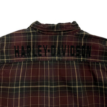 Load image into Gallery viewer, Harley-Davidson Flannel Button Up Shirt - Size L

