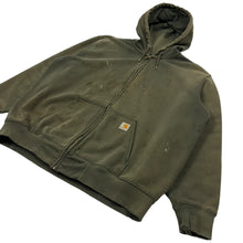 Load image into Gallery viewer, Carhartt Heavyweight Rain Defender Painters Zip Up Hoodie - Size XXL
