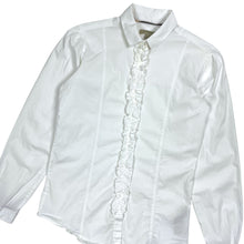 Load image into Gallery viewer, Women&#39;s Burberry London Tuxedo Style Button Up Dress Shirt - Size M
