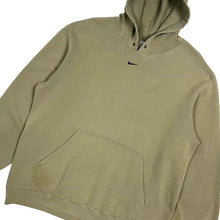 Load image into Gallery viewer, Nike Earth Tone Middle Swoosh Hoodie - Size L/XL
