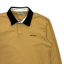 Load image into Gallery viewer, Carhartt Work In Progress Corduroy Collar Rugby Shirt - Size M
