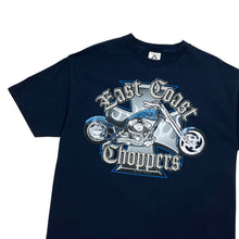 Load image into Gallery viewer, East Coast Choppers Flame Biker Tee - Size XL

