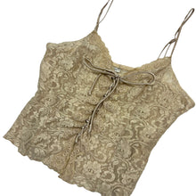 Load image into Gallery viewer, Women's Cinema Etoile Lace Tied Top - Size M
