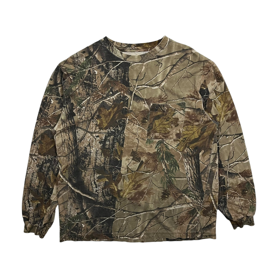 Realtree Camo Pocket Longsleeve - Size XL