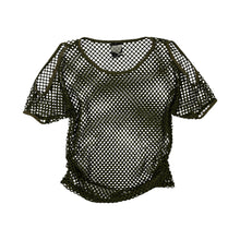 Load image into Gallery viewer, Women's Tonal Fishnet Top - O/S
