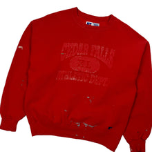 Load image into Gallery viewer, Russell Cedar Falls Athletic Department USA Made Crewneck Sweatshirt - Size L
