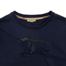 Load image into Gallery viewer, Burberry London Embroidered Logo Crewneck Sweatshirt - Size L
