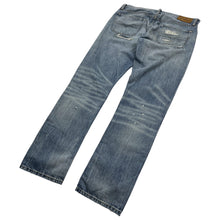 Load image into Gallery viewer, Polo By Ralph Lauren Varick Slim Repaired Denim Jeans - Size 34&quot;
