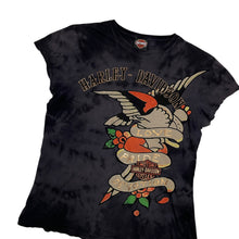 Load image into Gallery viewer, Women's Harley-Davidson Tattoo Tye-Dye Tee - Size XL
