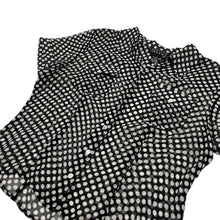 Load image into Gallery viewer, Women&#39;s Spencer Jeremy Polka Dot Silk Button Up - Size L

