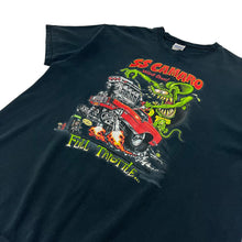 Load image into Gallery viewer, Rat Fink SS Camaro Full Throttle Tee - Size L
