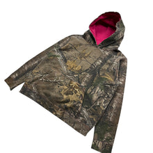 Load image into Gallery viewer, Women&#39;s Realtree Camo Contrast Stitched Hoodie - Size M
