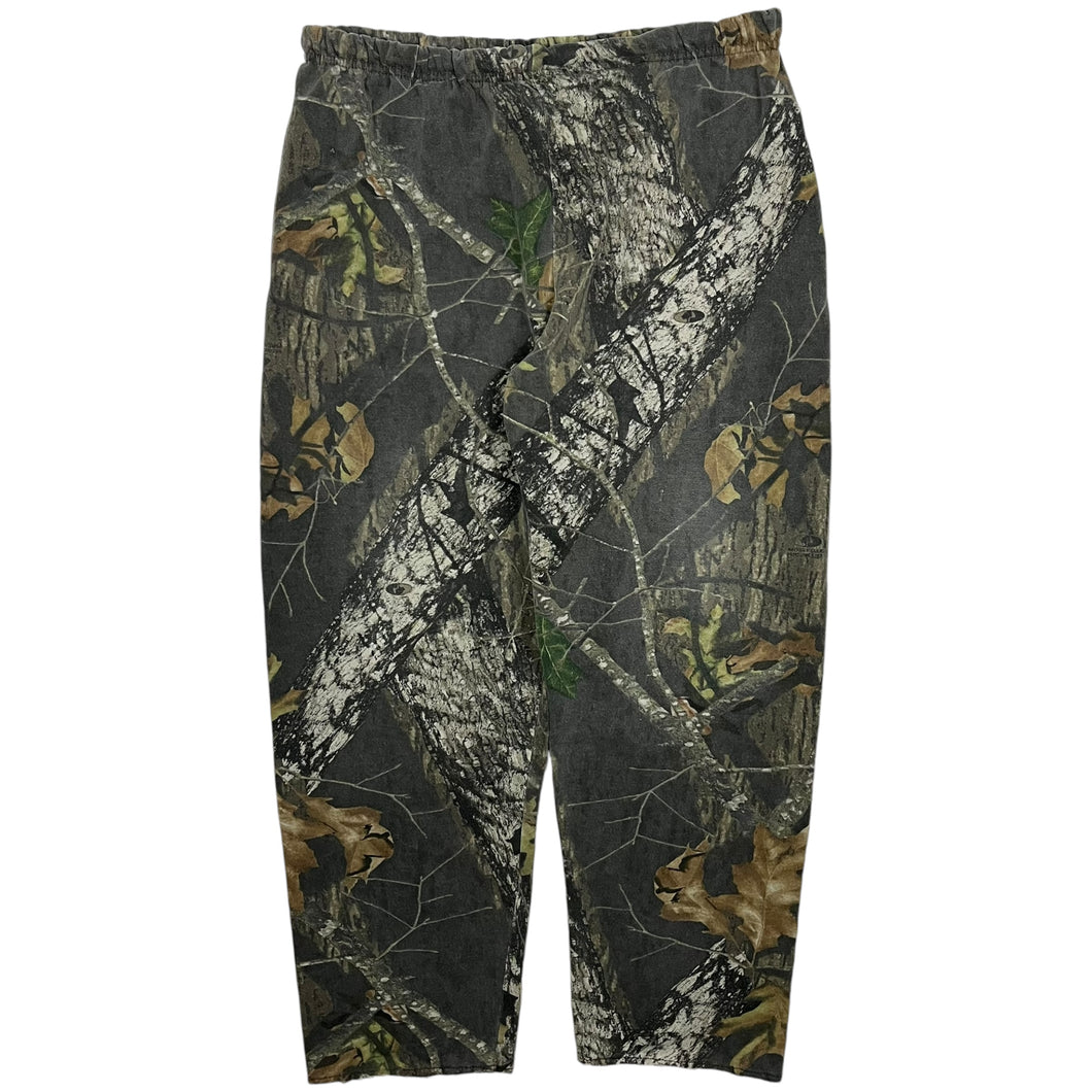 Jerzees Outdoors Mossy Oak Realtree Camo Sweatpants - Size L