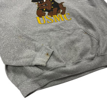 Load image into Gallery viewer, USMC Mascot Pullover Hoodie - Size XL
