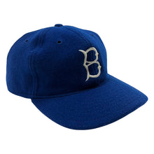 Load image into Gallery viewer, Brooklyn Dodgers Jackie Robinson Wool New Era Cooperstown Fitted Cap - Size 7 3/8
