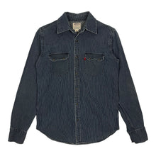 Load image into Gallery viewer, Levi's Hickory Stripe Denim Shirt - Size M
