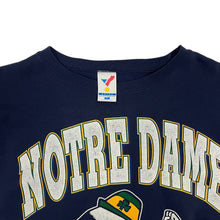 Load image into Gallery viewer, Notre Dame USA Made Colligate Crewneck Sweatshirt - Size XXL
