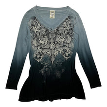 Load image into Gallery viewer, Women's Vocal Embellished Gradient Top - Size M/L
