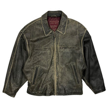 Load image into Gallery viewer, Couture Aged Leather Jacket - Size XL
