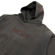 Load image into Gallery viewer, Sunbaked Hurley International Gothic Logo Pullover Hoodie - Size L/XL
