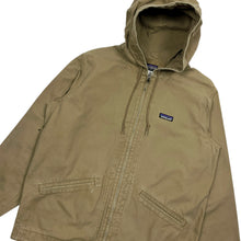 Load image into Gallery viewer, Patagonia Hooded Canvas Work Jacket - Size L
