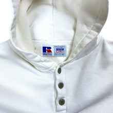 Load image into Gallery viewer, Russell Blank USA Made Henley Pullover Hoodie - Size XL
