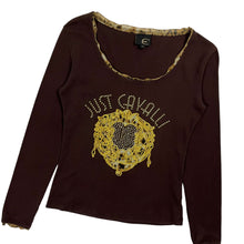 Load image into Gallery viewer, Women&#39;s Just Cavalli By Roberto Cavalli Long Sleeve Top - Size M
