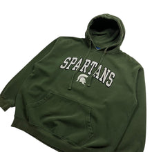 Load image into Gallery viewer, Michigan State Spartans Embroidered Logo Hoodie - Size XL
