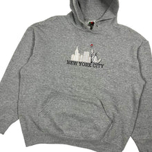 Load image into Gallery viewer, New York City Embroidered Pullover Hoodie - Size L/XL
