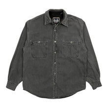 Load image into Gallery viewer, Harley-Davidson Biker Blues Heavyweight Flannel Lined Button Up - Size L
