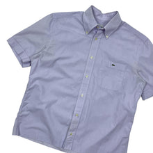 Load image into Gallery viewer, Lacoste Raw Hem Button Down - Size M/L
