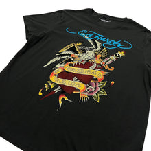 Load image into Gallery viewer, Ed Hardy Pierced Hearts True Love Rhinestone Tee - Size XL
