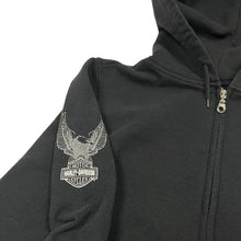 Load image into Gallery viewer, Sun Baked Women&#39;s Harley-Davidson Zip Up Hoodie - Size L
