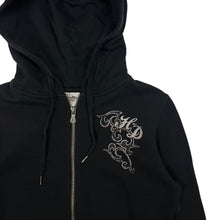 Load image into Gallery viewer, Women&#39;s Harley-Davidson Gromet Studded Skull Zip Up Hoodie - Size M
