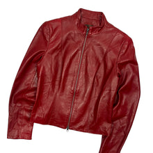 Load image into Gallery viewer, Women's Danier Leather Café Racer Jacket - Size S/M

