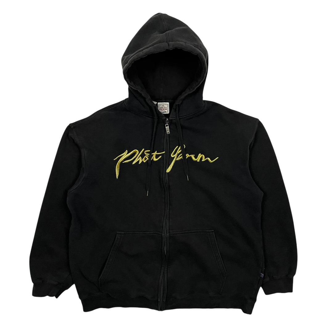 Phat Farm Zip Up Hoodie - Size XL